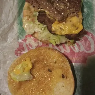 Bite marks in burger just ordered.