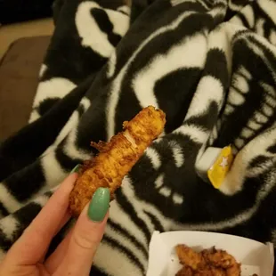 This is supposed to be a chicken strip