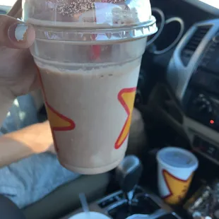 Their "full" milkshake