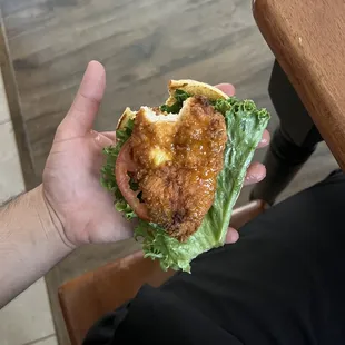 Gold Digger Hand Breaded Chicken Sandwich