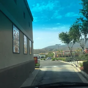 Drive thru not busy yay