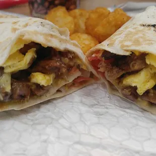 Steak &amp; Egg Burrito
