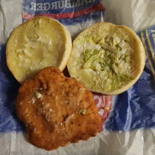 So called chicken sandwich