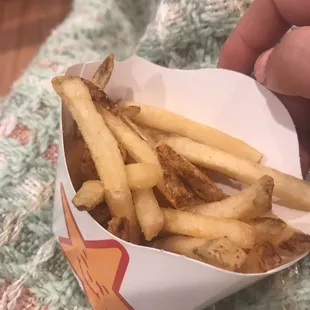 Nothing like cold fries with your order...