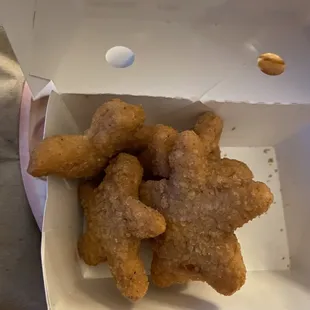 a box of fried food