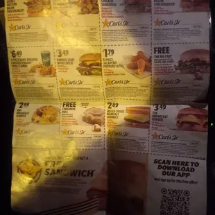Amazing coupons u can keep using them until u get someone that ask for the code and the physical take your coupons I hate when that happens