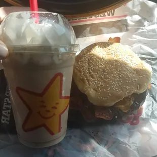 Western bacon cheeseburger!!!!