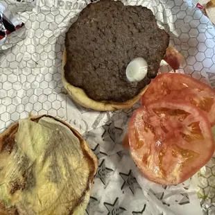 Big Angus Guacamole Bacon Burger