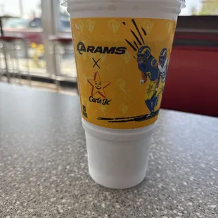 It&apos;s a large drink.