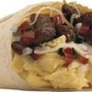 Steak (Asada) N Egg Breakfast Burrito.