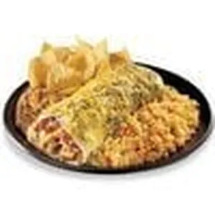 Green Burrito Combo.