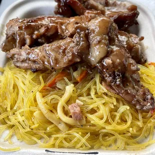 Teri chicken- pancit