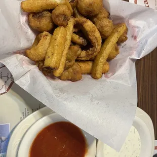 Platter Sampler (fried veggies)