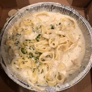 Fettuccine Alfredo!