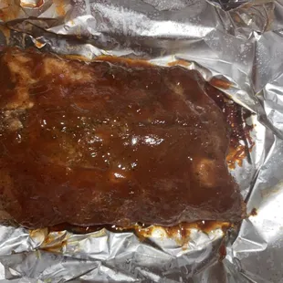 1/2 rack of ribs