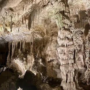 Stunning stalagmites