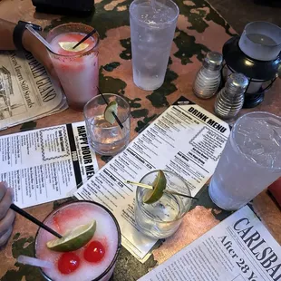 Blood orange frozen margs!