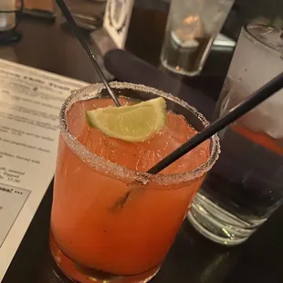 $11 strawberry margarita