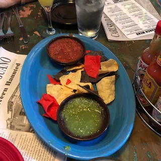 Chips and 2 Salsas