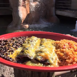 Blue Corn Enchiladas