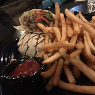 Ancho Prime Rib Wrap