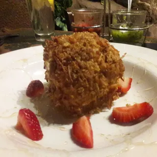 Dulce de Leche Fried Ice Cream