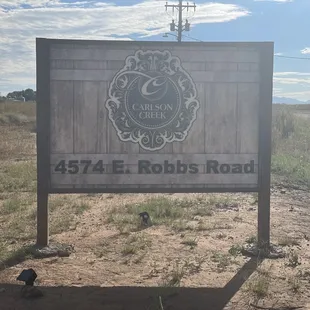 Sign easy to miss!
