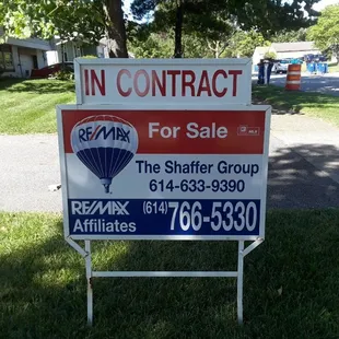 Remax Affilates/ The shaffer Group  " In Contract "