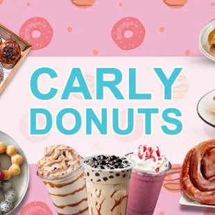 a variety of donuts