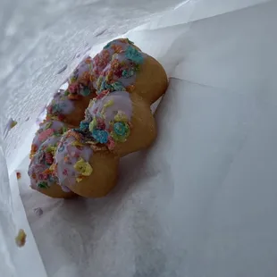 Taro Mochi Donut