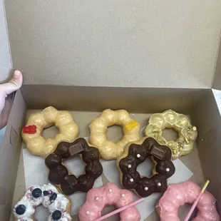 dough desserts, donuts, food
