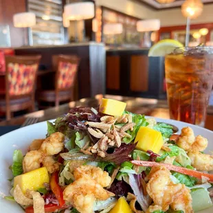Crispy Two Noodle Shrimp Salad at Carlyle