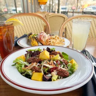 Mango Chicken &amp; Spiced Pecans at Carlyle