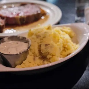 Mashed Michigan Potatoes for prime rib