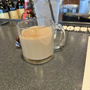 Boozy coffee