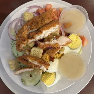 Fried Chicken Salad