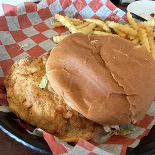 Pork Tenderloin Sandwich