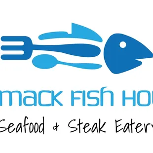 a logo for a seafood and steak eatery