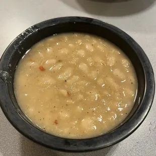 White Beans and Hushpuppies complimentary with Your meal.