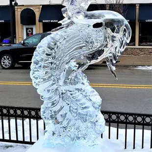 Winter ice sculpture (2018-9)
