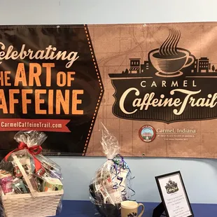 Coffee class with Hubbard and Cravens