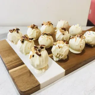 2 cake truffles