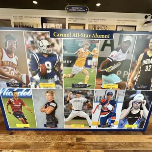 All-star alumni athletes