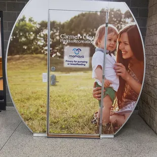 If you need to breastfeed you can do it in private