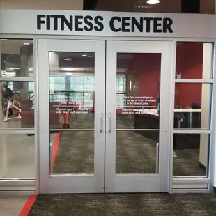 Workout area