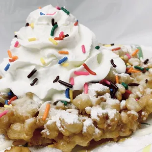 Birthday Cake Funnel Cake