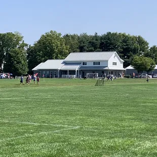 Concessions, restrooms and office