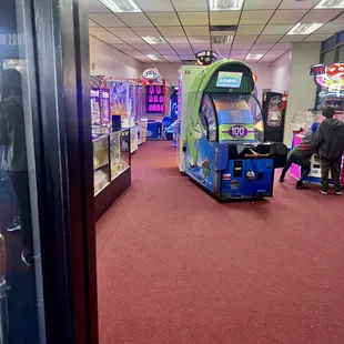 Pristine cash grab game room