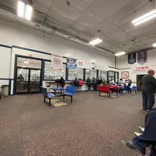 Rink two. Even colder.