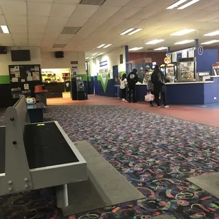 Main Lobby and Snack Bar